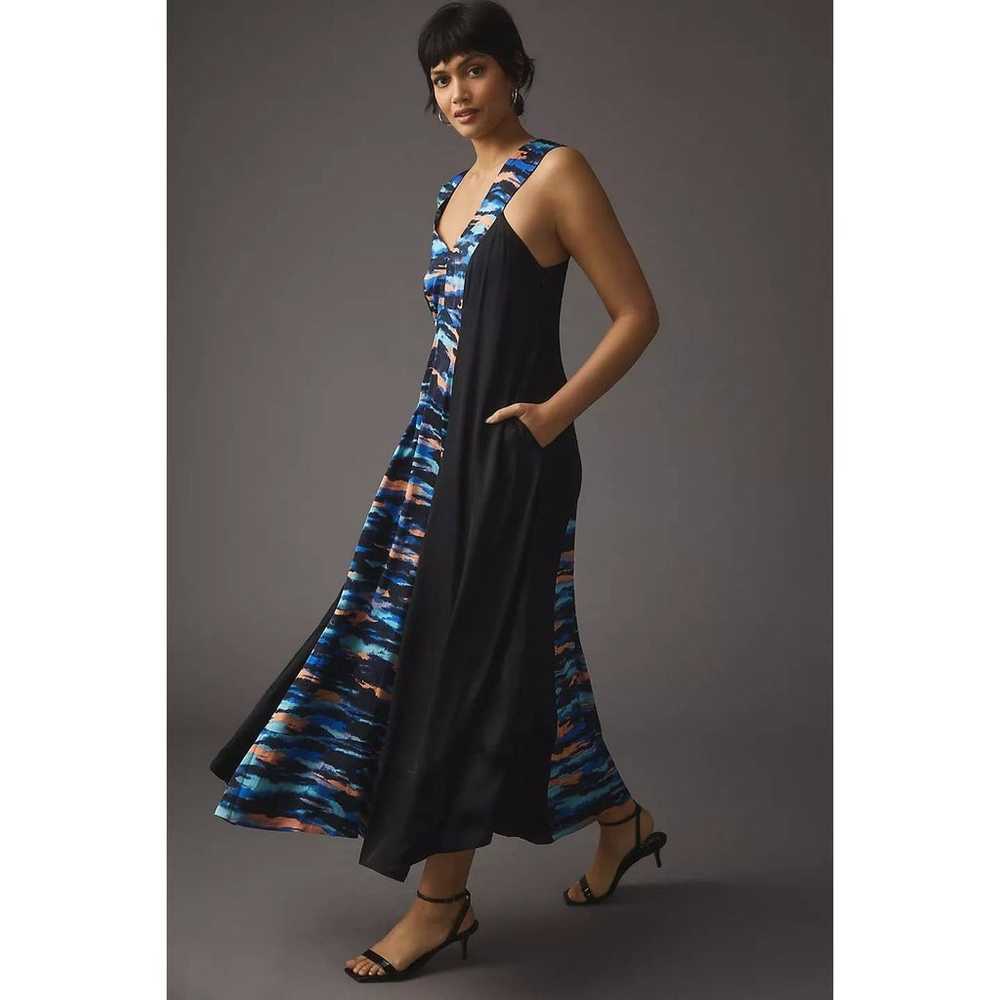 New Anthropologie Maeve V-Neck Maxi Dress $180 SI… - image 6
