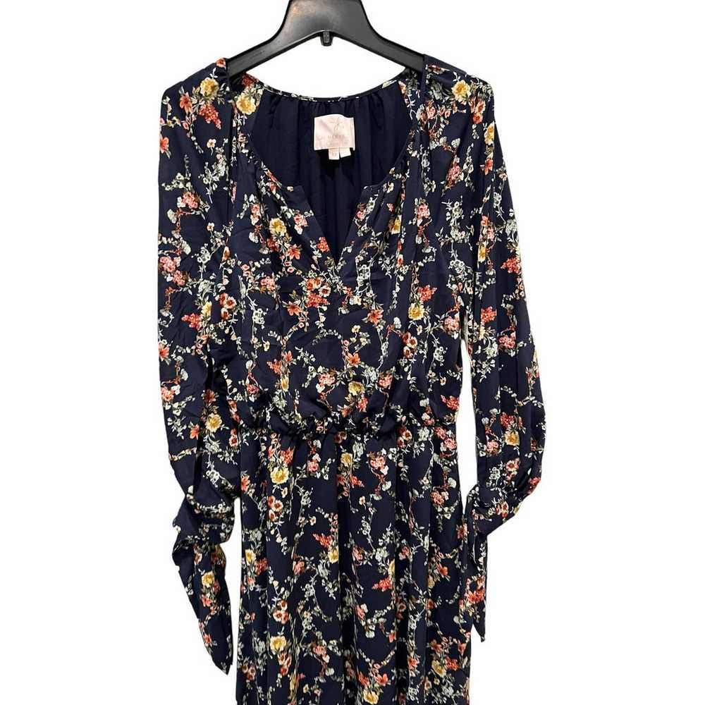 Gal Meets Glam Bonnie Floral Print Blouson dress … - image 2
