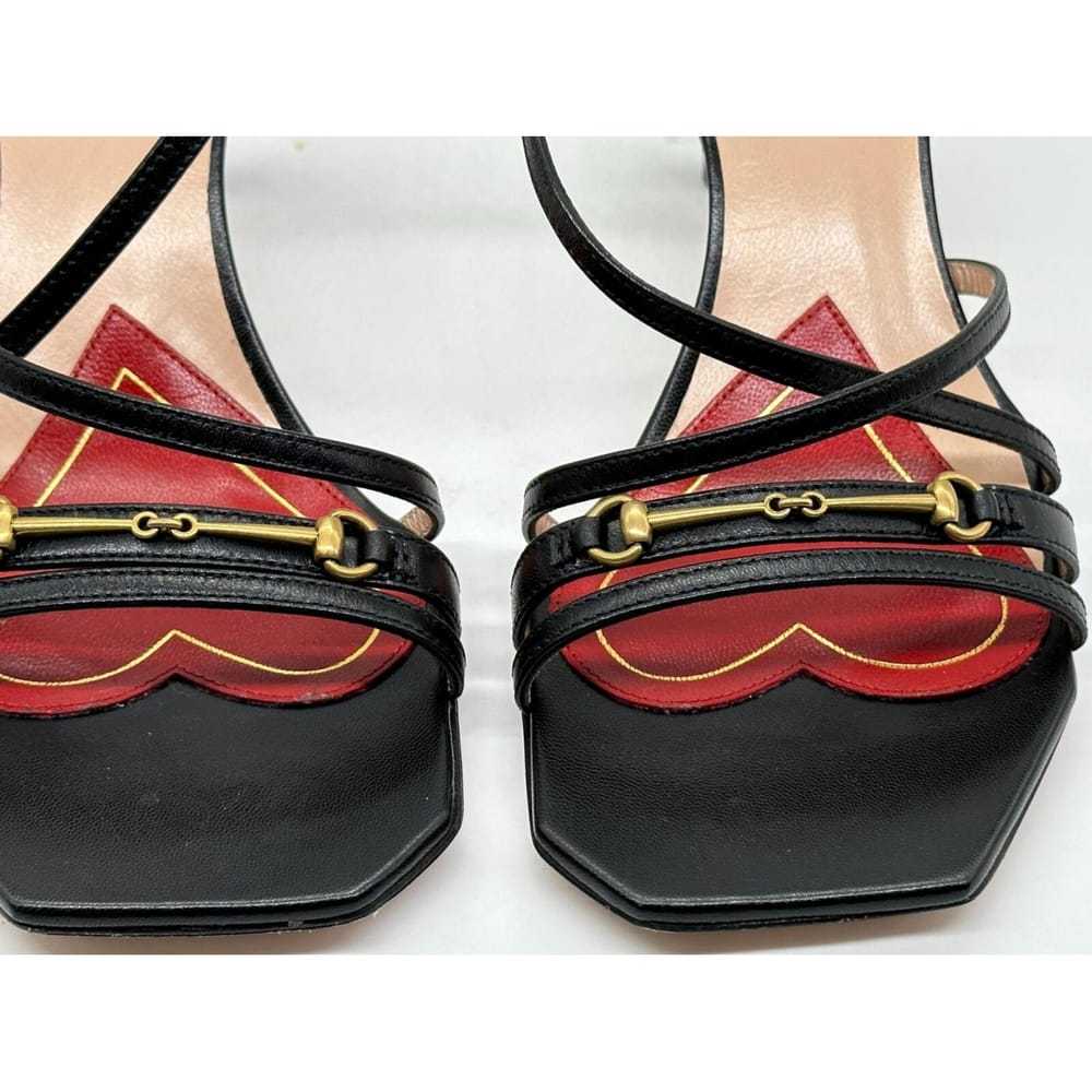 Gucci Leather sandal - image 5