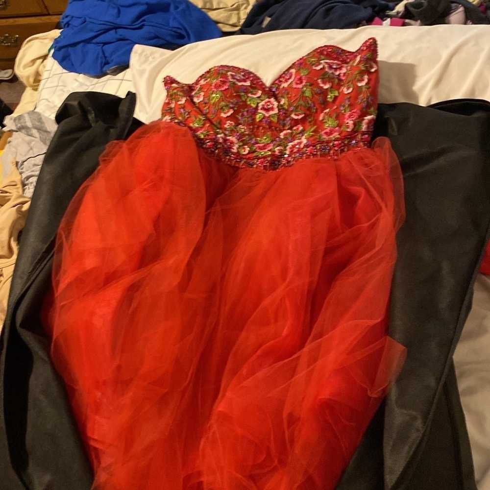 Quinceañera/Prom Dress Size 14 Not altered - image 3