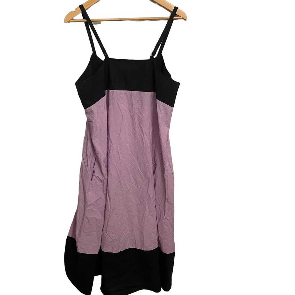 Veda Rio Dress Colorblock Purple/Black Size L - image 5