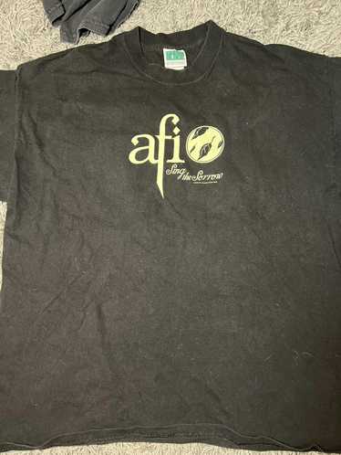 Vintage AFI tshirt SIZE MEDIUM pentagrams sing the sorrow east coast hotsell hard core