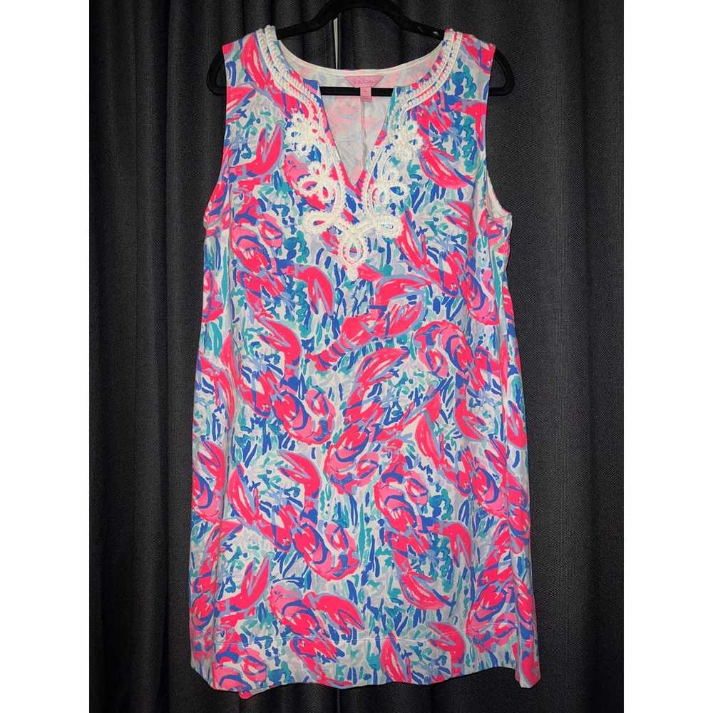 Lilly Pulitzer Harper Shift dress in Cosmic Coral… - image 1