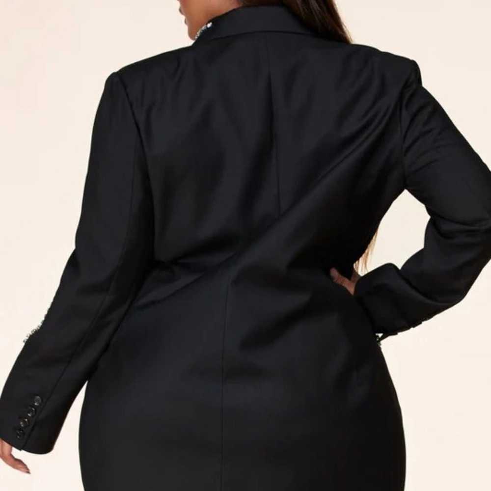 Plus size rhinestone blazer dress 2x - image 10