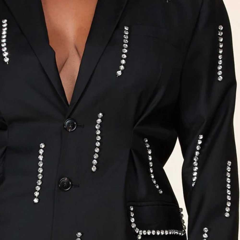 Plus size rhinestone blazer dress 2x - image 7