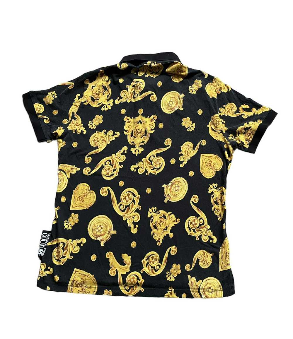 Versace Versace Jeans Couture Black Gold Polo t s… - image 1
