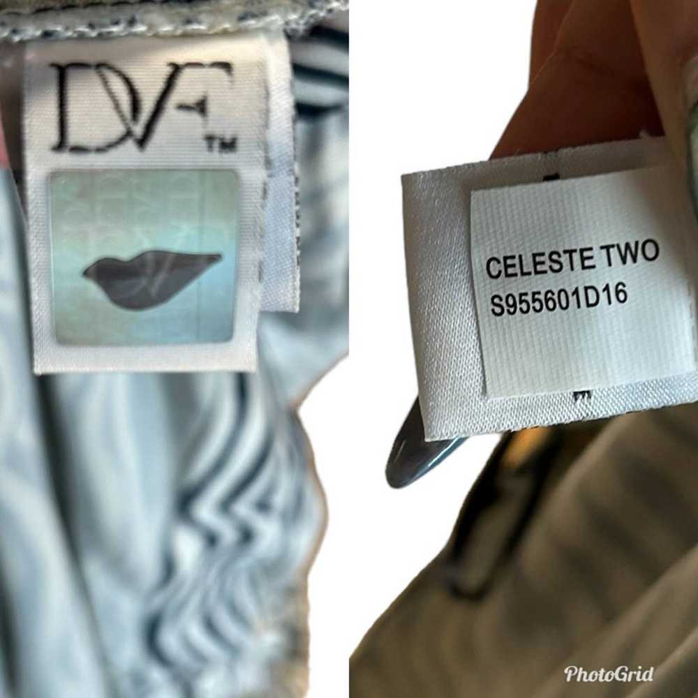 Diane von Furstenberg Celeste Two Silk Jersey Wra… - image 2