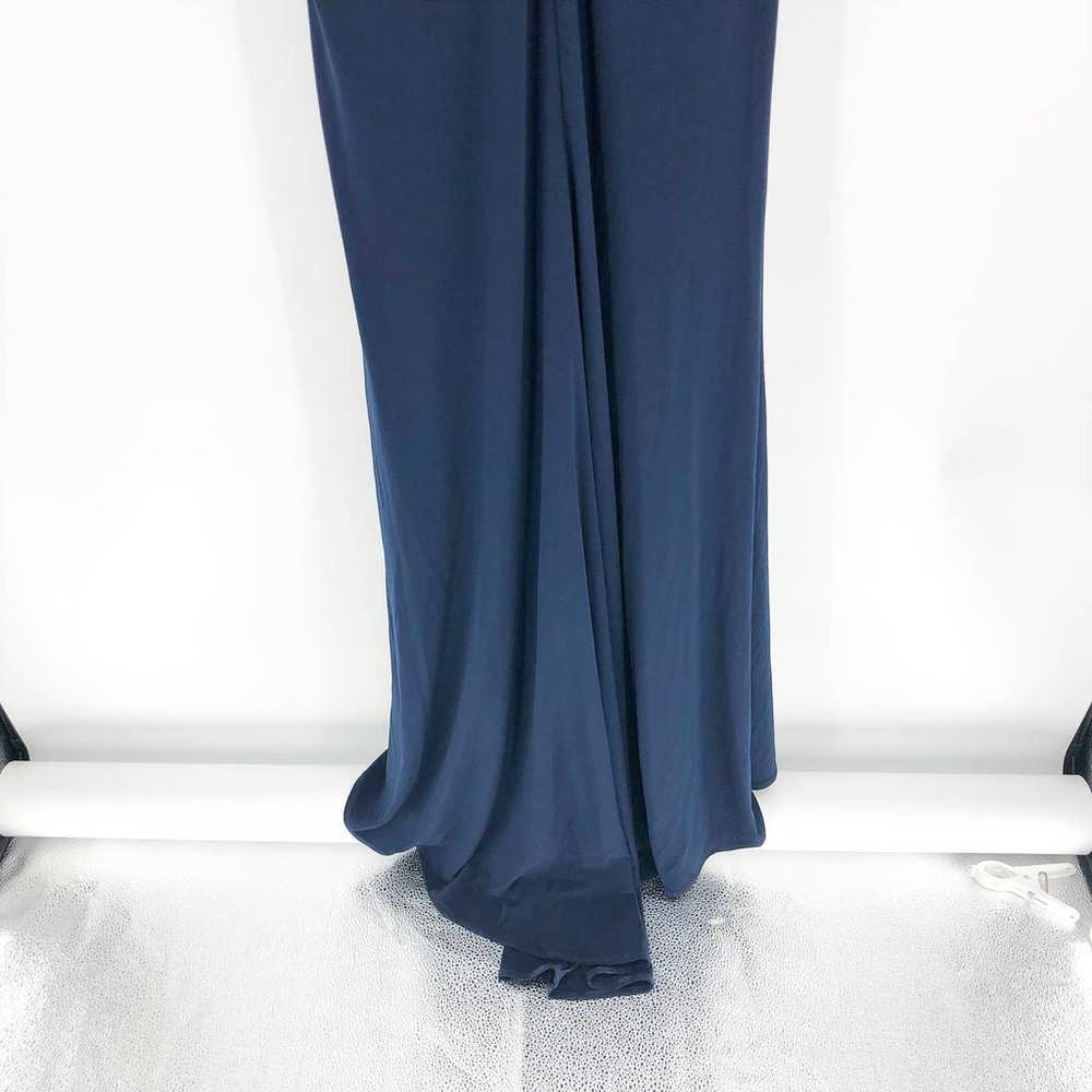 LA FEMME Formal Dress 2 Navy Blue 28389 Off The S… - image 11