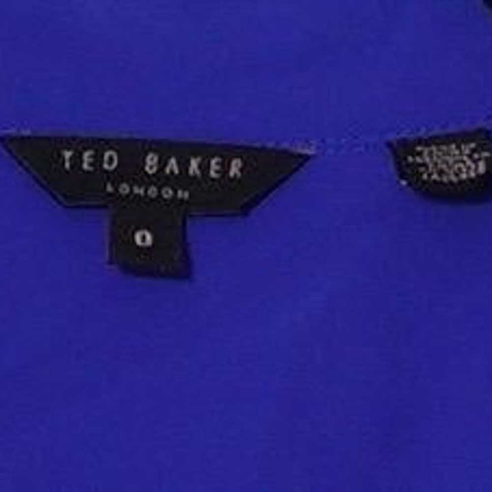 Ted Baker Navy Dress - Size 0 - Timeless Elegance - image 3