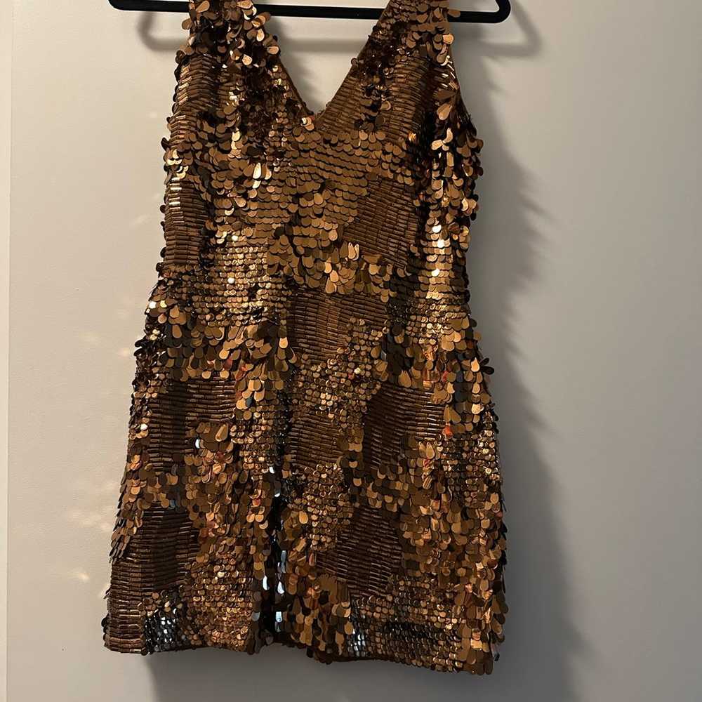 Ramy Brook Marly Sequin Mini Dress - image 2