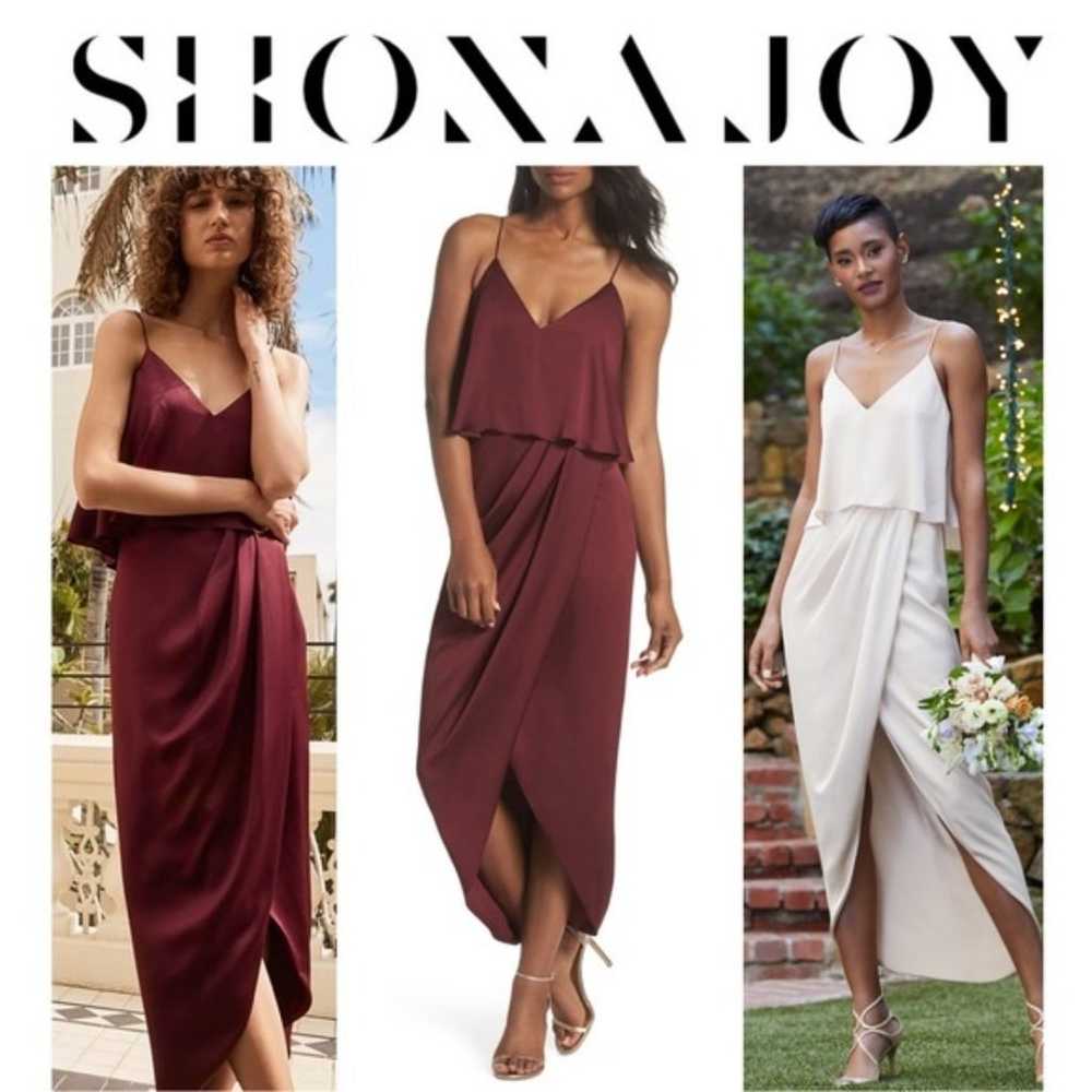 NEW, Shona Joy, Luxe Frill Tulip Hem Maxi Dress - image 1
