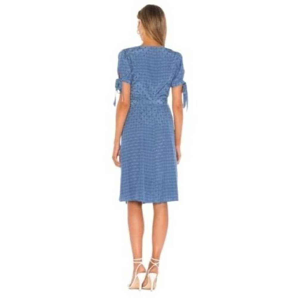 Majorelle Revolve Roxy Wrap Midi Dress in Chambra… - image 2