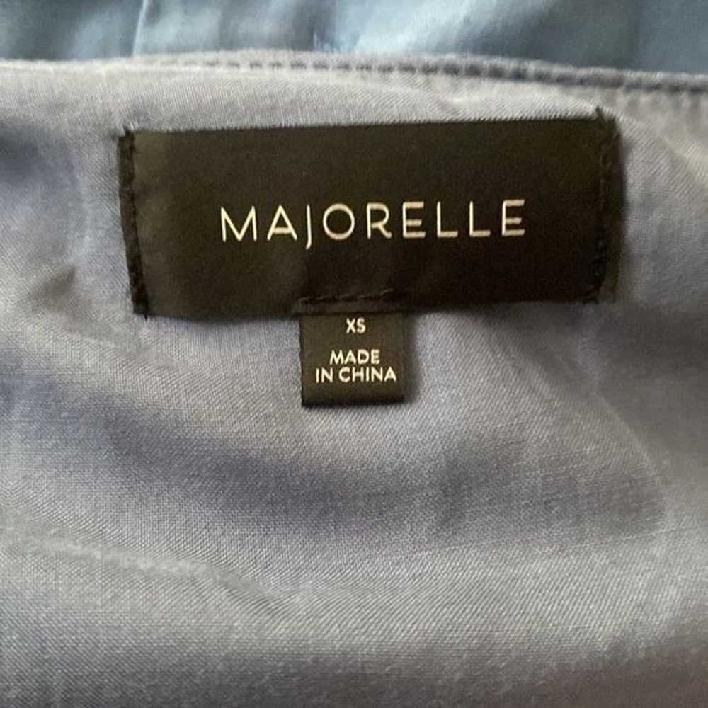 Majorelle Revolve Roxy Wrap Midi Dress in Chambra… - image 5