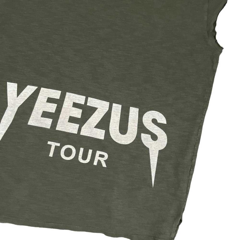Kanye West Olive Kanye West Yeezus Tour Cutt Off … - image 5