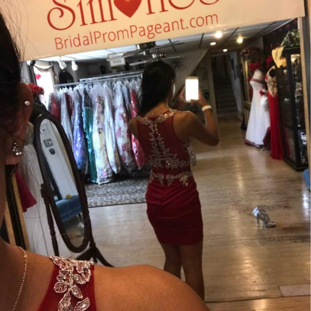 Red Homecoming Dress - image 2