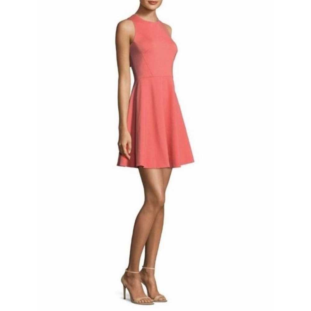 Kate Spade Coral Sleeveless Bow Back Fit and Flar… - image 2