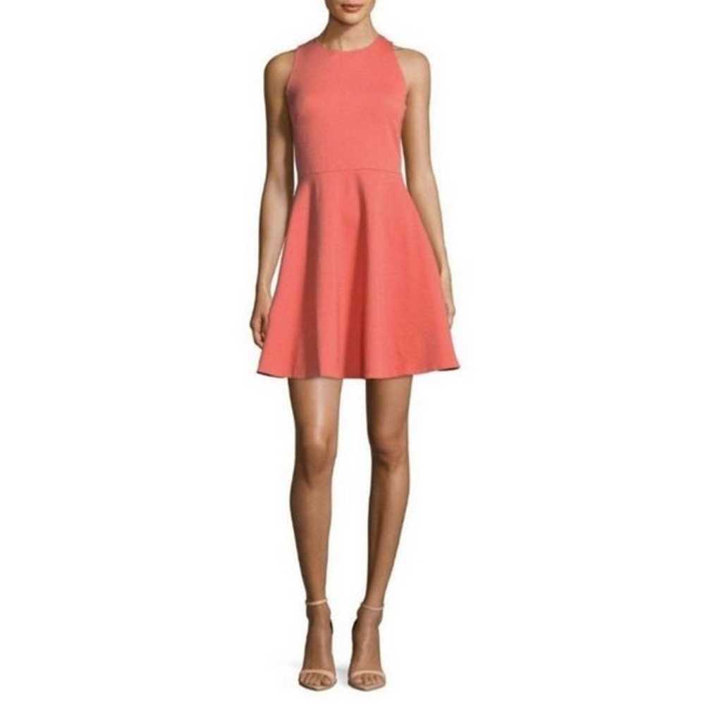 Kate Spade Coral Sleeveless Bow Back Fit and Flar… - image 3