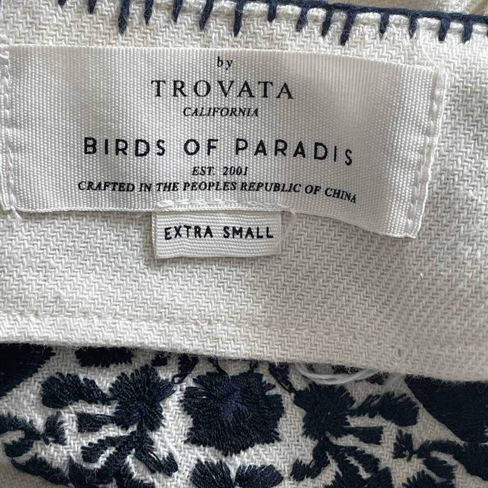 Trovata Birds Of Paradis Embroidered Tunic Dress - image 8