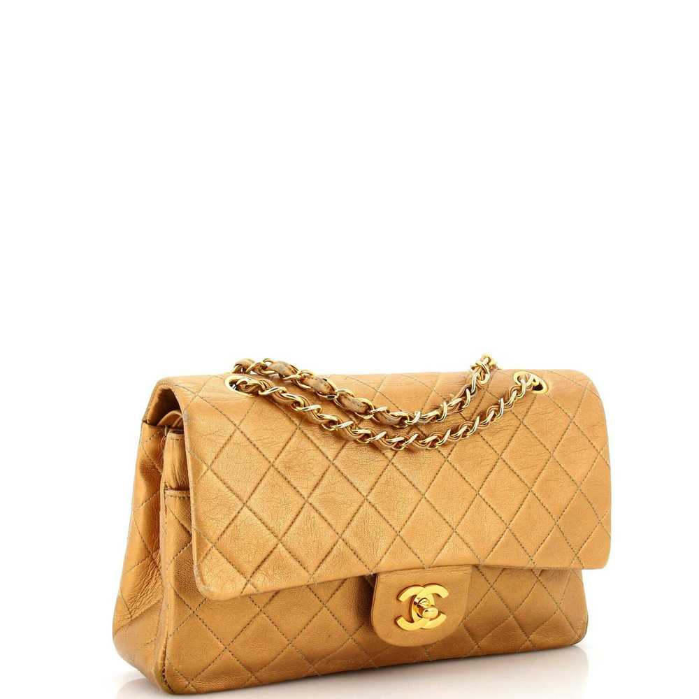 Chanel Vintage Classic Double Flap Bag Quilted Ca… - image 3