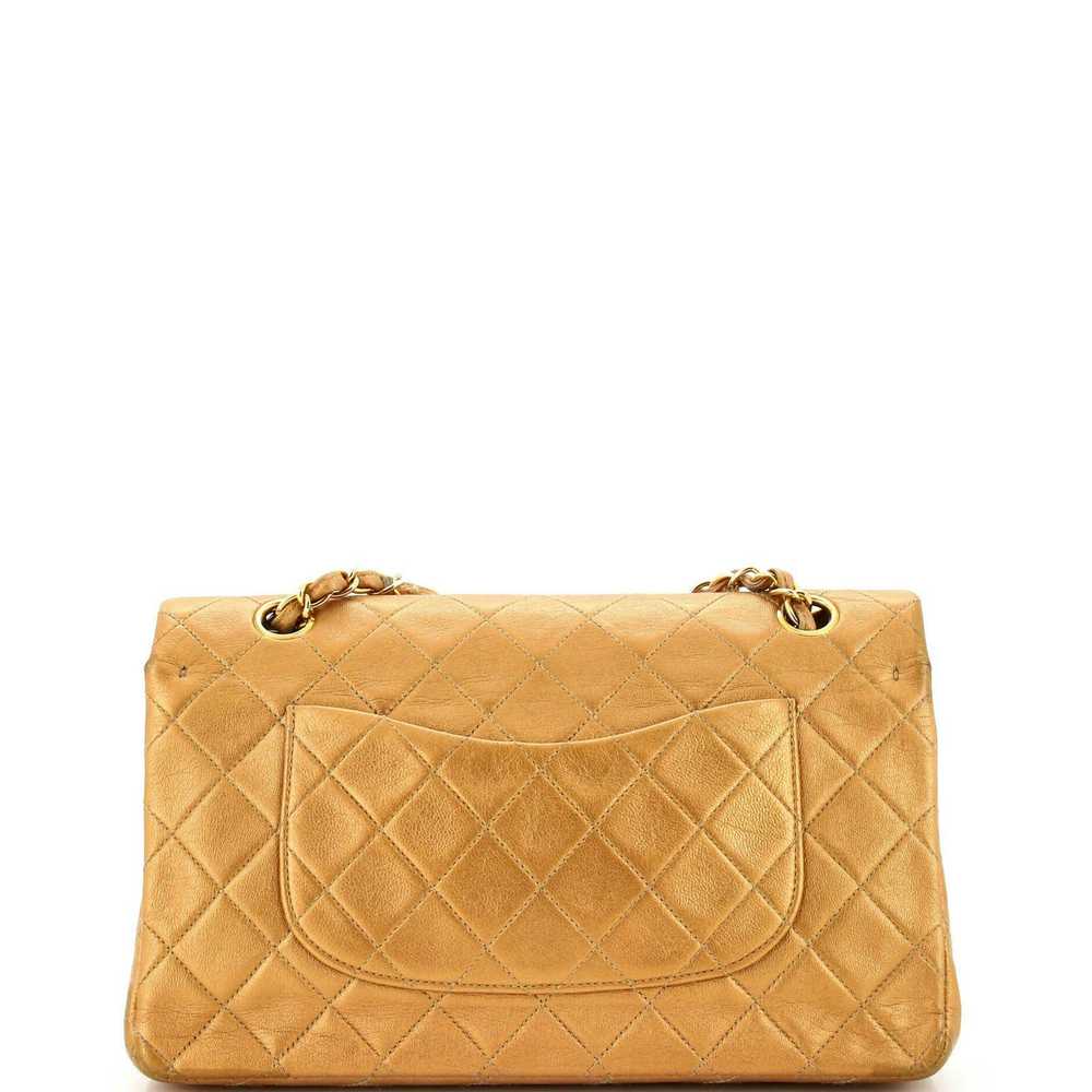 Chanel Vintage Classic Double Flap Bag Quilted Ca… - image 4