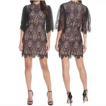 DRESS THE POPULATION Toni Angel Sleeve Dress - si… - image 1