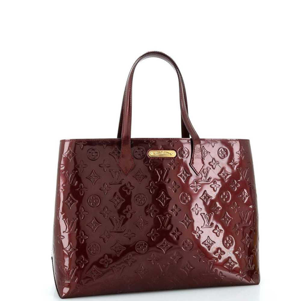Louis Vuitton Wilshire Handbag Monogram Vernis MM - image 2