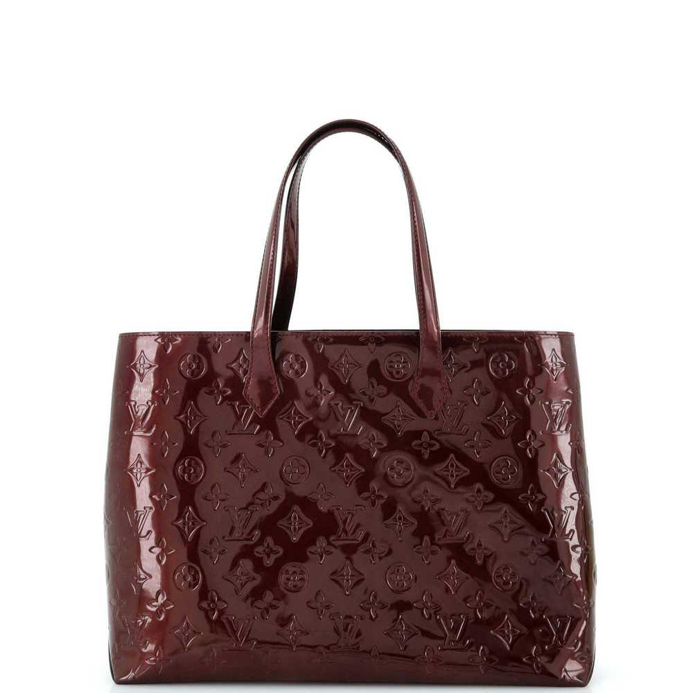 Louis Vuitton Wilshire Handbag Monogram Vernis MM - image 3