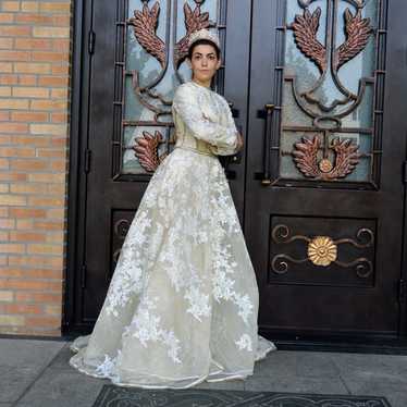 modest wedding ball gown Gem