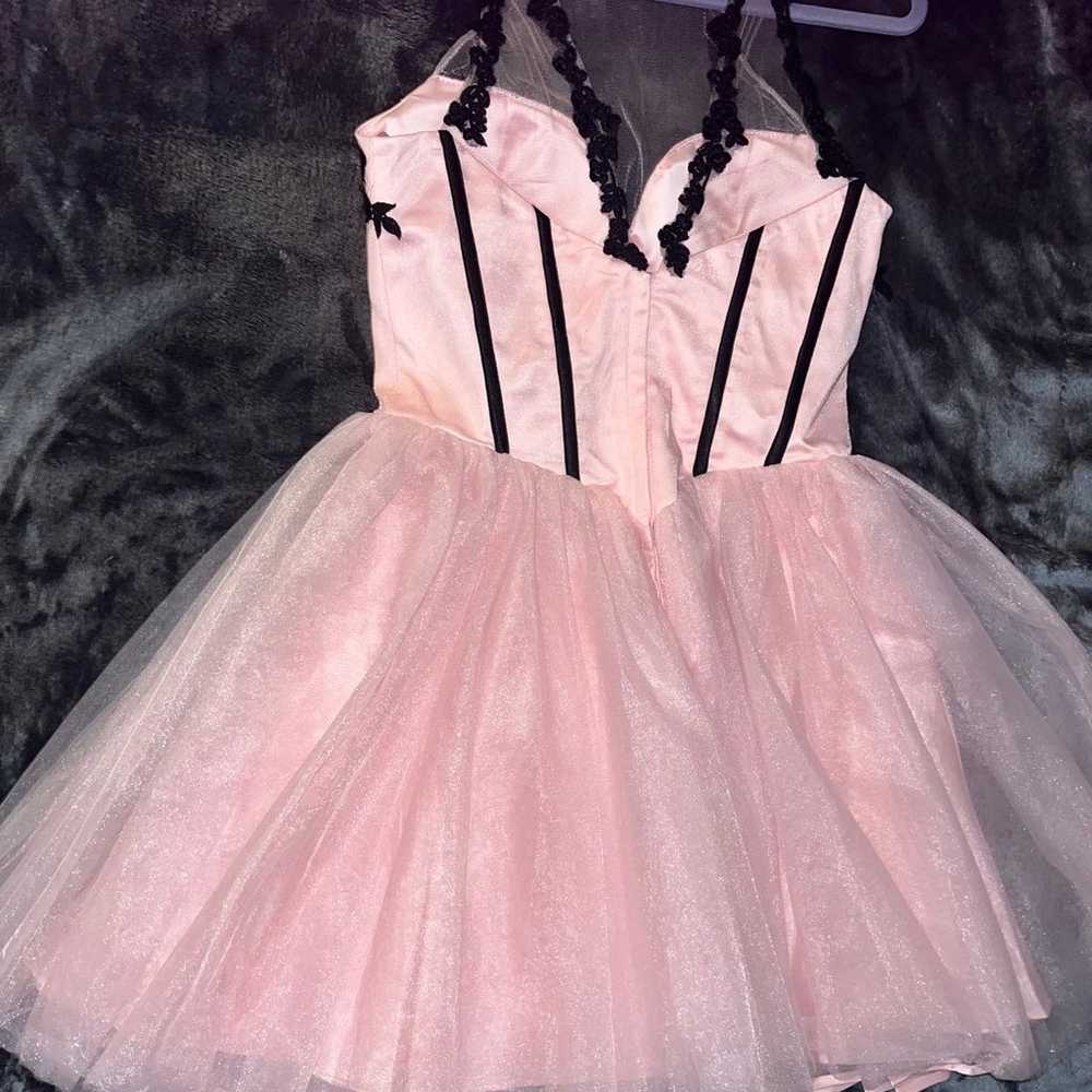 dollskill unholy pink dress - image 3