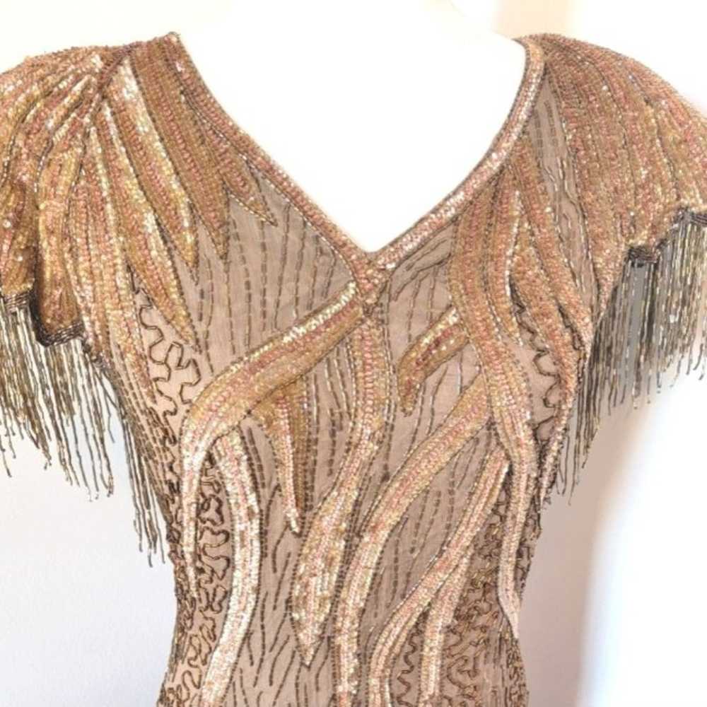 Vintage beaded dress - image 2