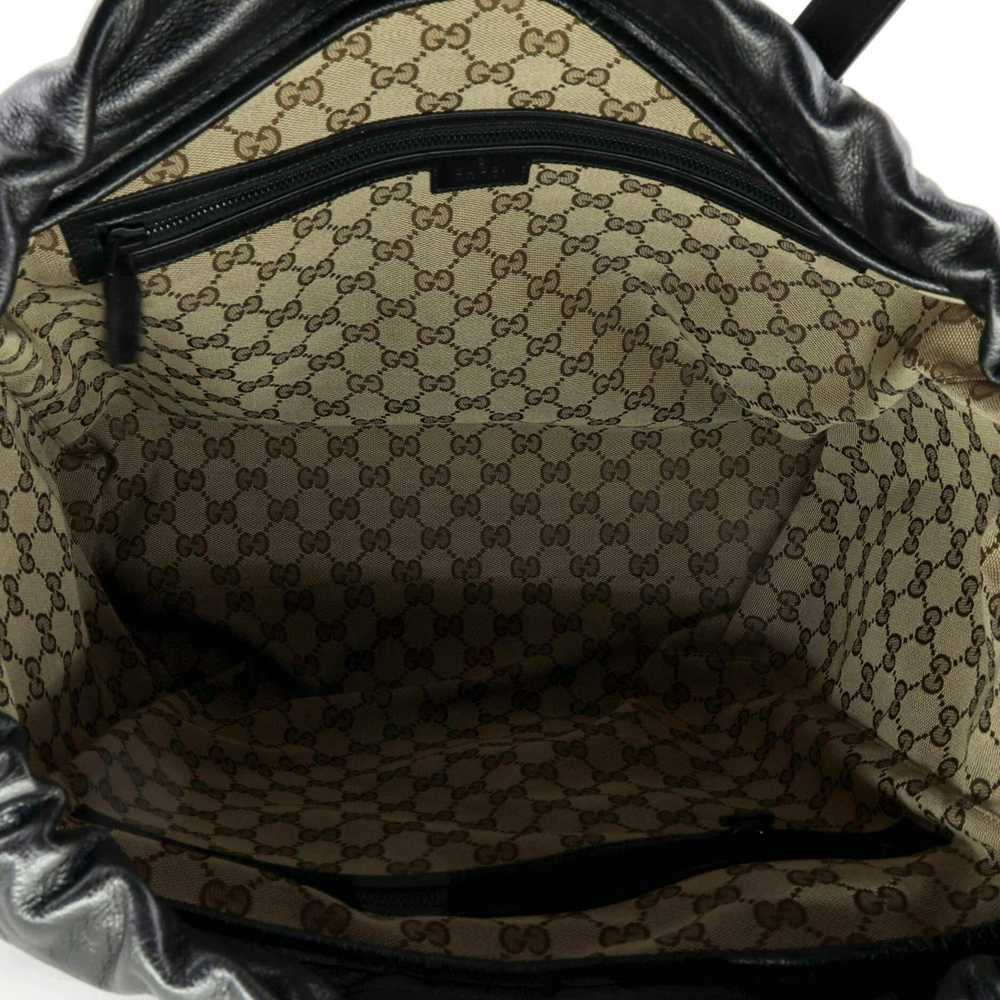 Gucci Double G Drawstring Tote Leather None - image 5
