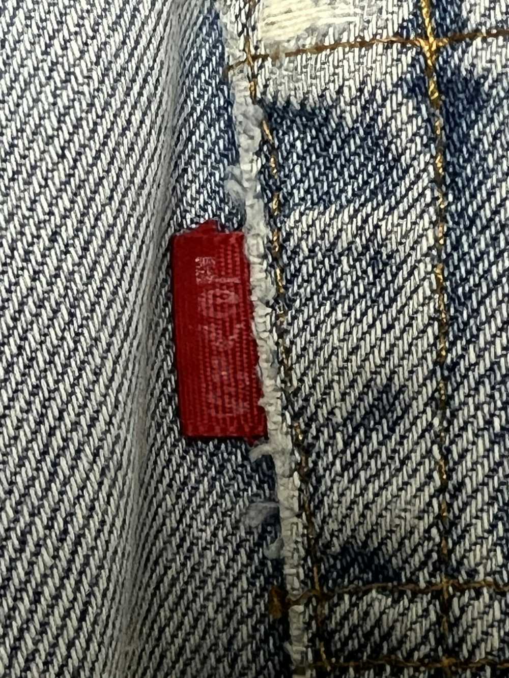 Levi's × Vintage Levi's 501 Distressed Redline Se… - image 9