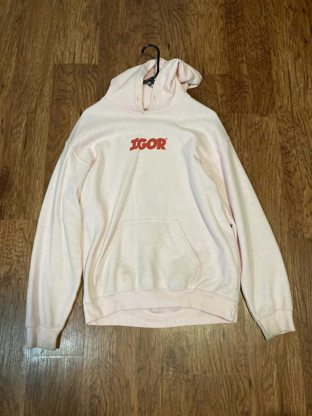 Golf Wang GOLF WANG IGOR PINK HOODIE RARE - image 1