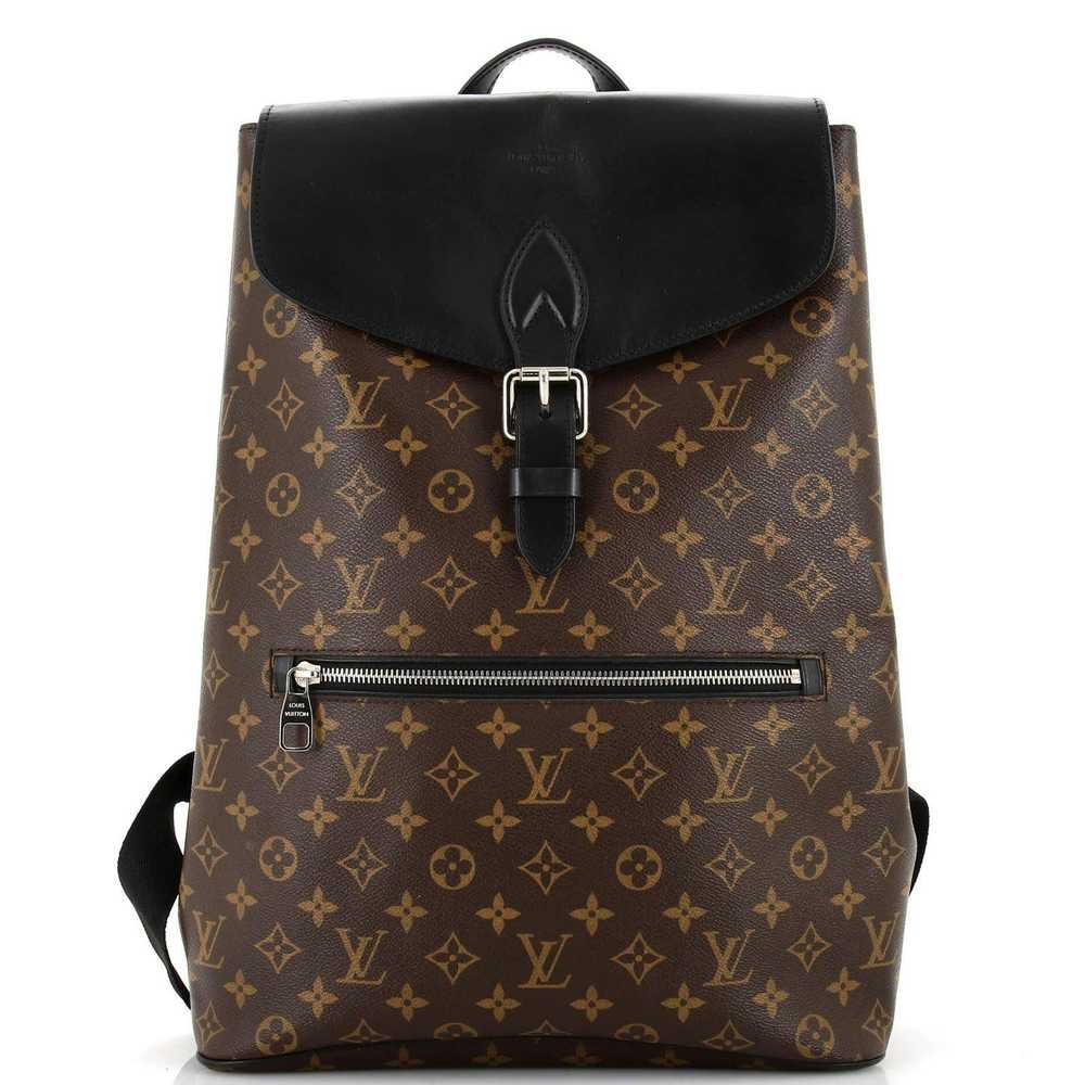 Louis Vuitton Palk Backpack Macassar Monogram Can… - image 1