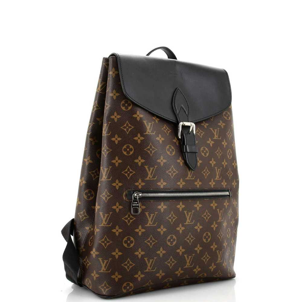 Louis Vuitton Palk Backpack Macassar Monogram Can… - image 2