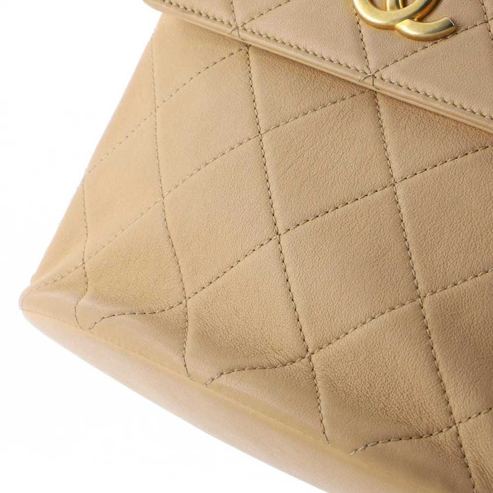 Chanel About Pearls Flap Hobo Quilted Calfskin Sm… - image 7