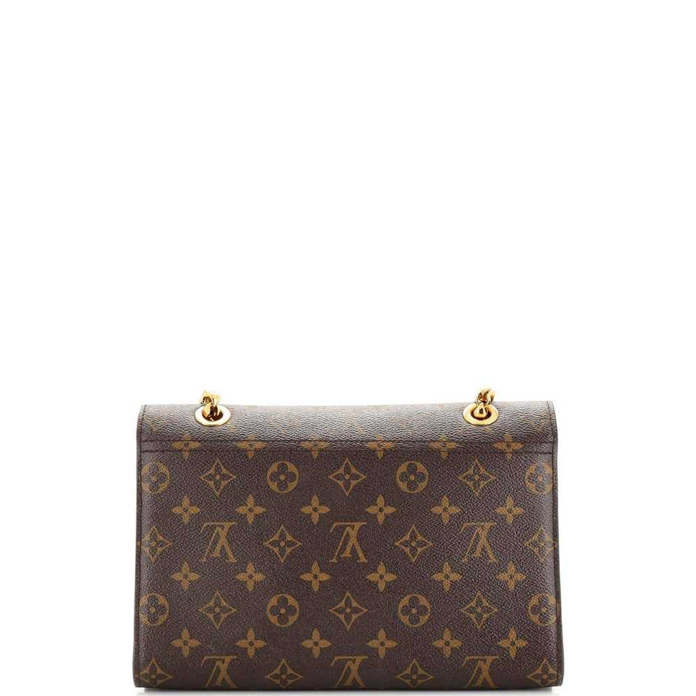 Louis Vuitton Victoire Handbag Monogram Canvas an… - image 3