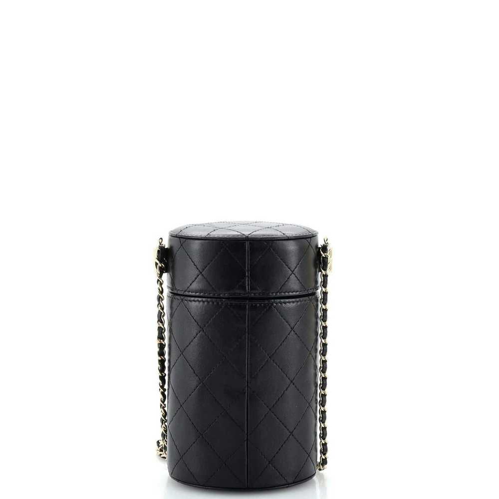 Chanel CC Allure Vanity Case with Chain Quilted L… - image 4