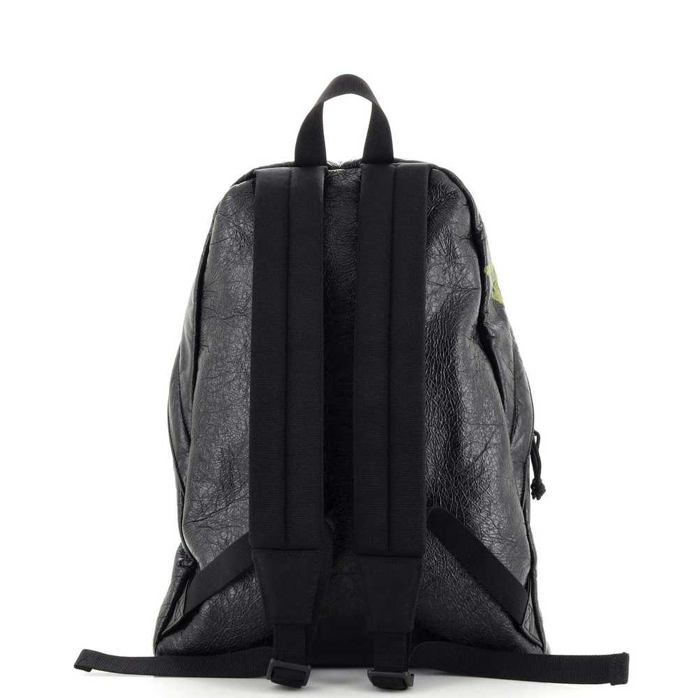 Balenciaga Explorer Graffiti Backpack Leather Lar… - image 3