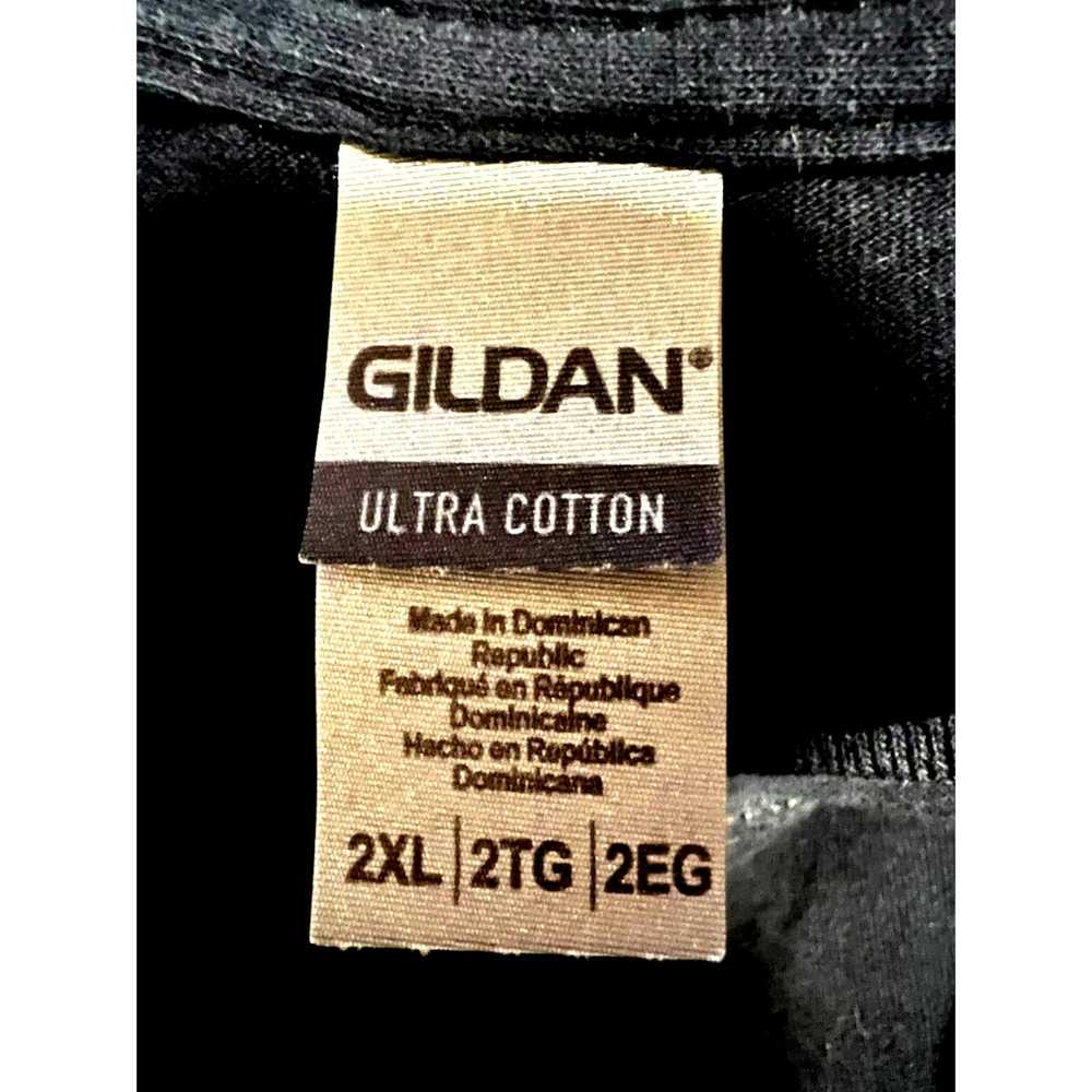 Gildan Mens Black Vintage Graphic Tee 2XL I May B… - image 5