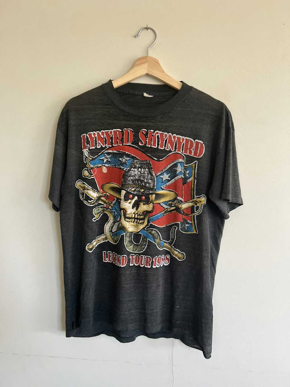 Band Tees × Vintage VINTAGE 1988 LYNYRD SKYNYRD W… - image 1