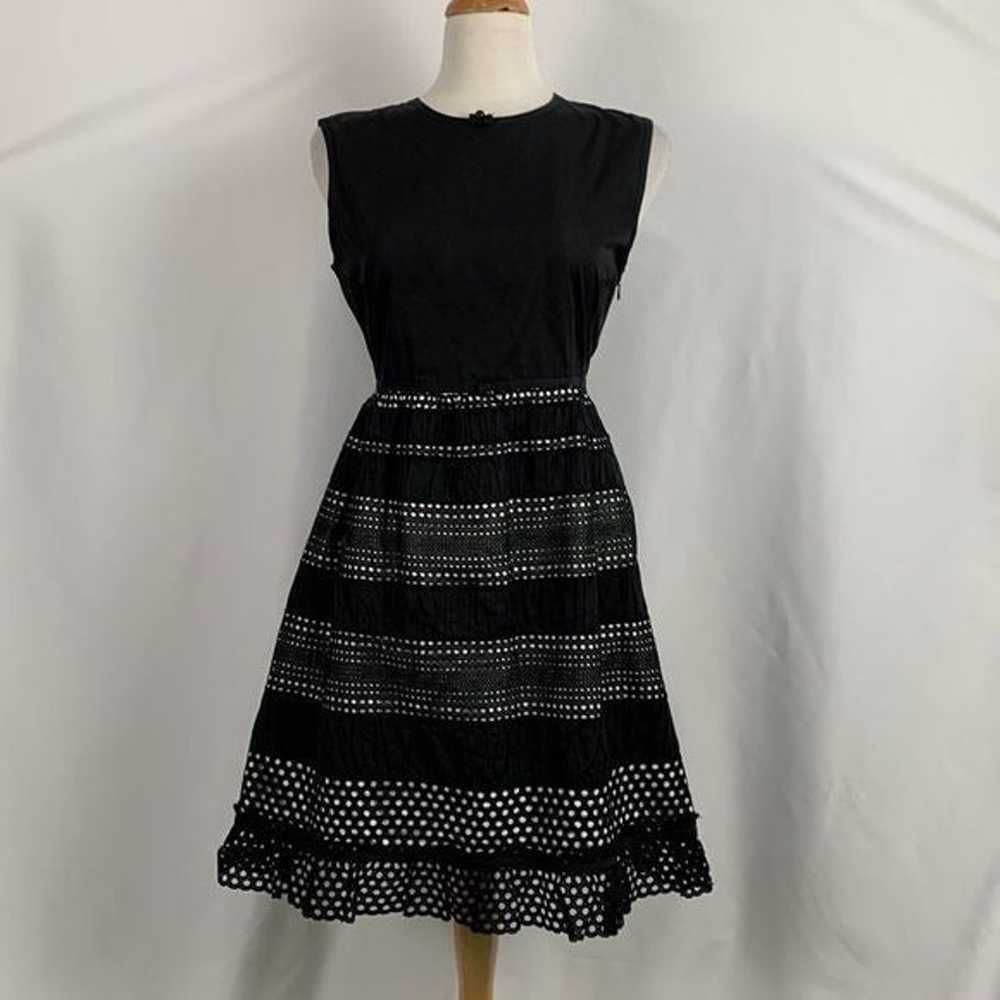 Marc Jacobs Black Dress With Lace Bottom - image 2