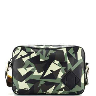 Fendi Camouflage Crossbody Messenger Bag Printed … - image 1