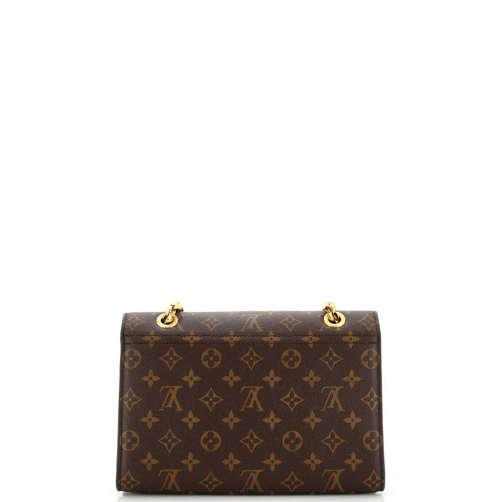Louis Vuitton Victoire Handbag Monogram Canvas an… - image 3