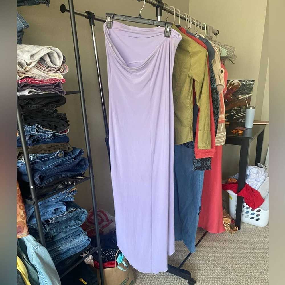 Rebecca Runway Lavender Dress - image 3