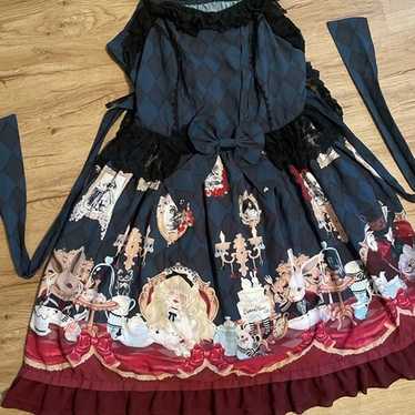 Diamond Honey Dark Alice Lolita Dress - image 1