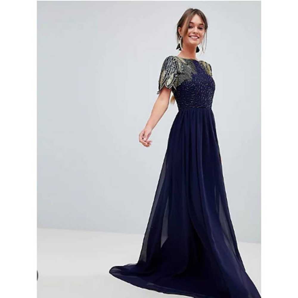 ASOS Virgos Lounge Lena Maxi Dress with Embellish… - image 2