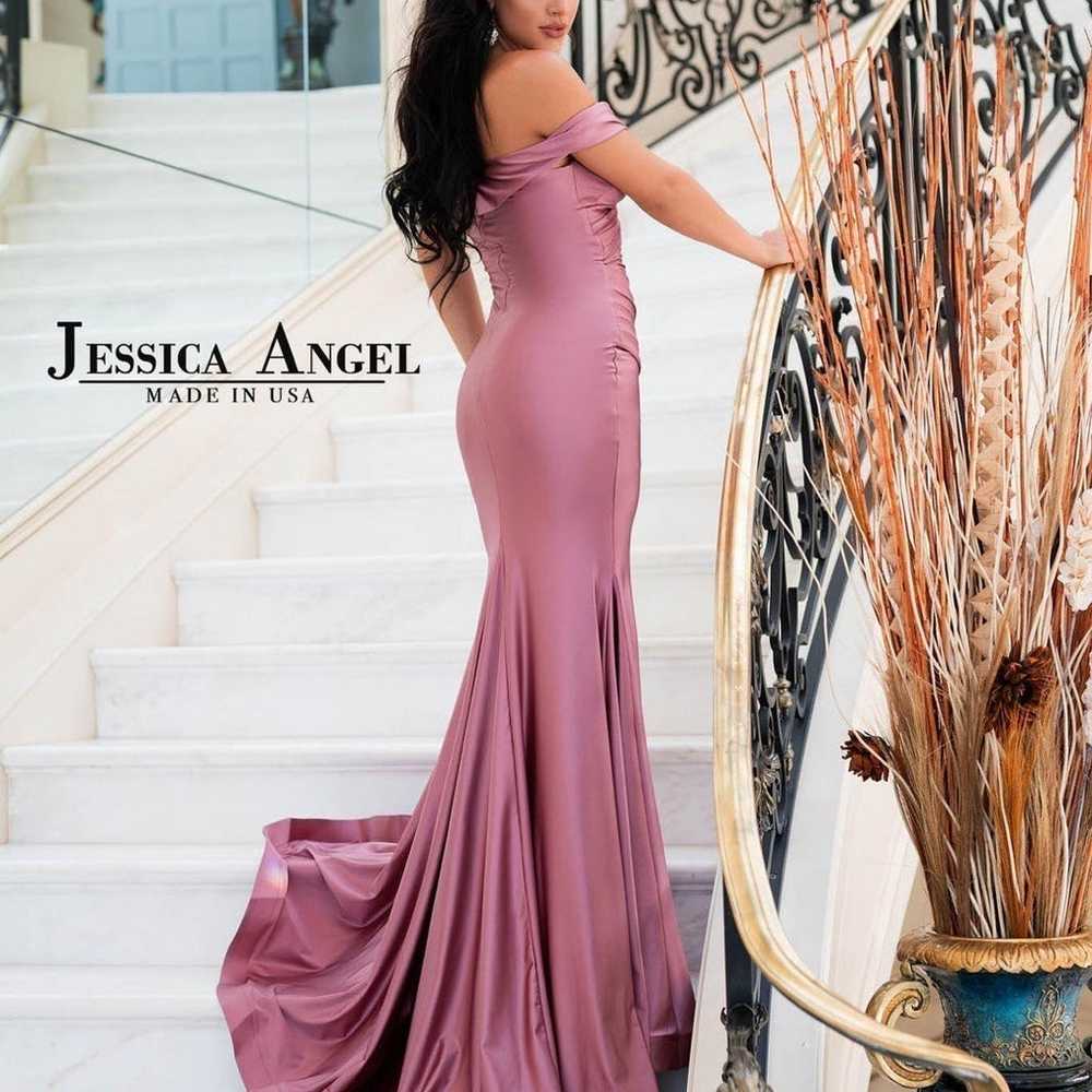 Gorgeous Emerald Green Evening Gown- Jessica Angel - image 1