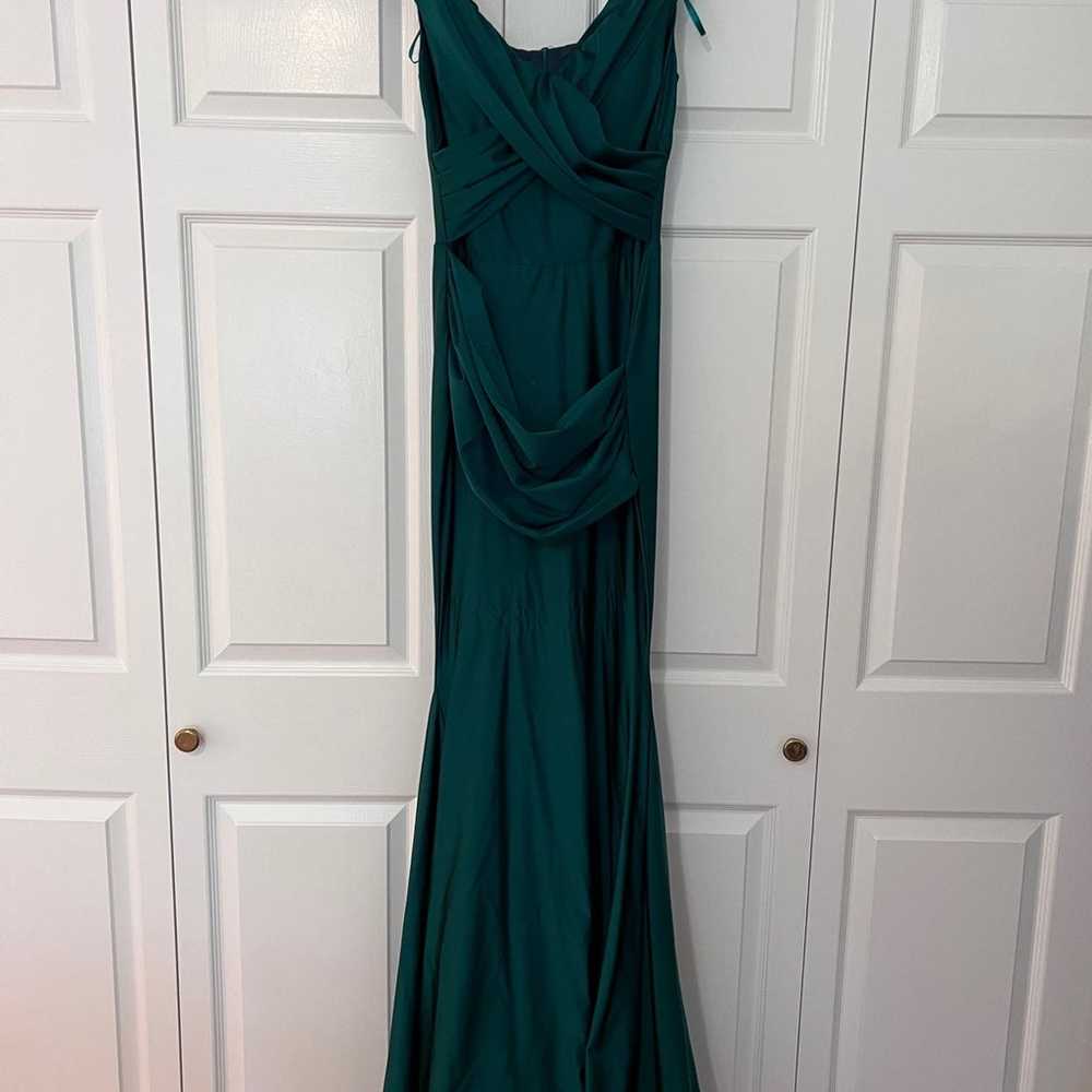 Gorgeous Emerald Green Evening Gown- Jessica Angel - image 8