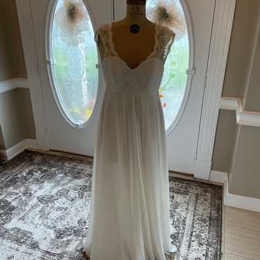 Mori Lee Ivory Wedding Dress